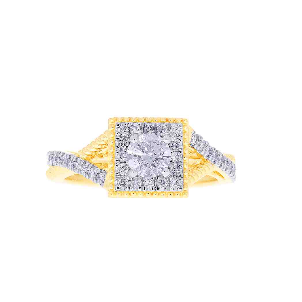 Round Brilliant Cut Diamond Engagement Ring LR11713A